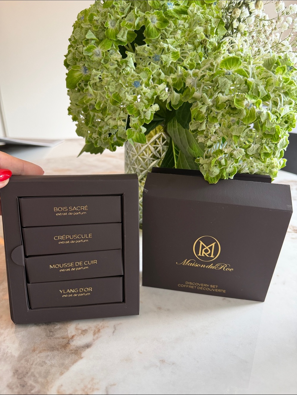 Maison du Rêve Discovery Perfume Set - Brown & Gold